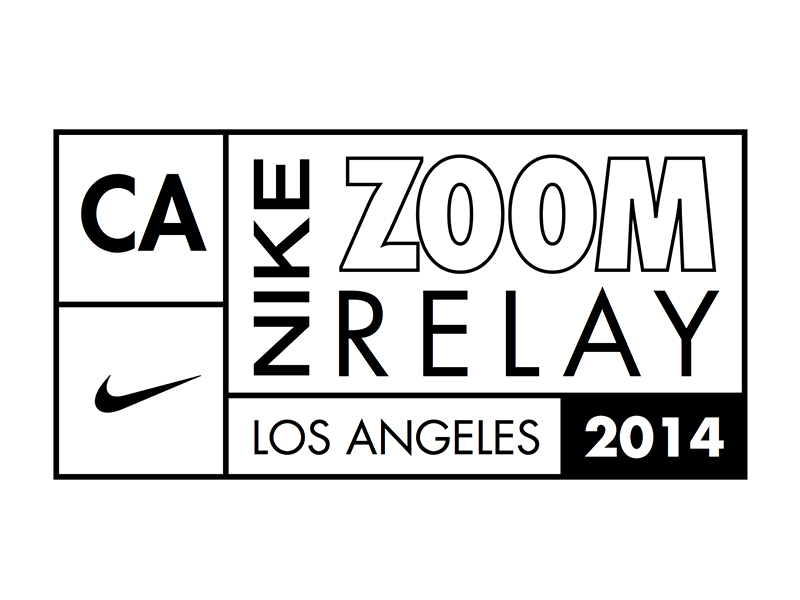 Patrick Hardy Design - Nike Zoom Relay Logo Lockup