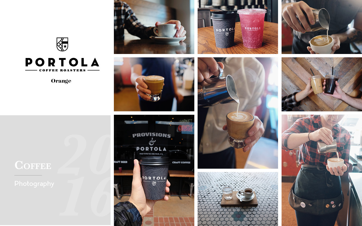 Patrick Hardy Design Social Media Photography - Portola Coffee Roasters Old Towne Orange, CA Coffee Photography