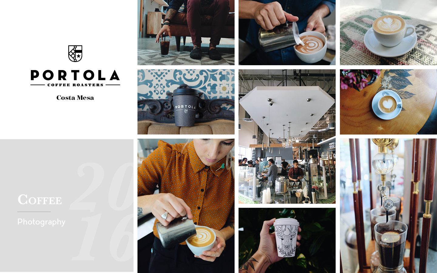 Patrick Hardy Design Social Media Photography - Portola Coffee Roasters Costa Mesa, CA Coffee Photography
