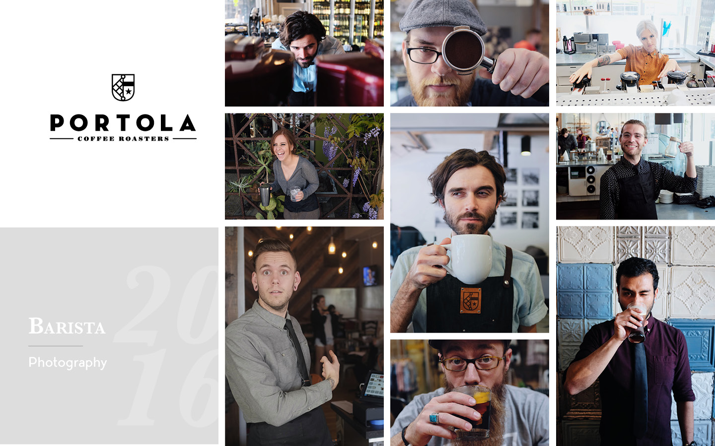 Patrick Hardy Design Social Media Photography - Portola Coffee Roasters Barista Photography