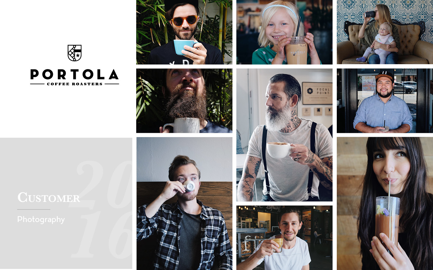 Patrick Hardy Design Social Media Photography - Portola Coffee Roasters Customer Photography