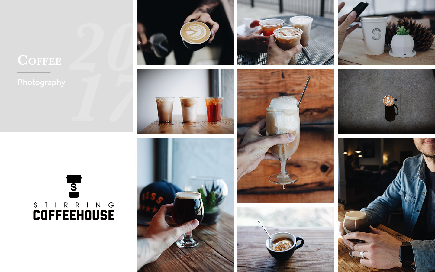 Patrick Hardy Design Social Media Photography - Stirring Coffeehouse Coffee Photography