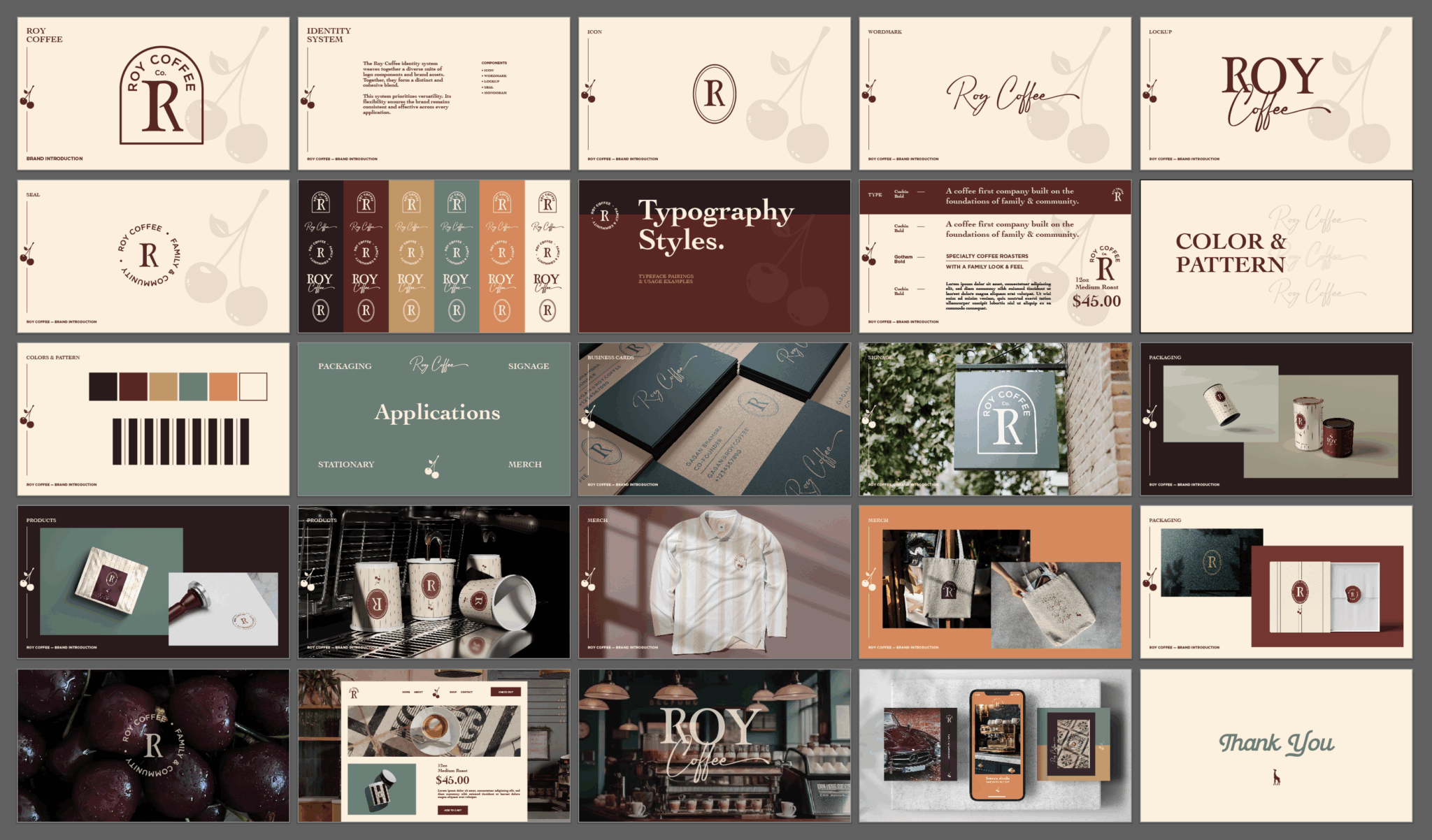 Roy Coffee Brand Identity Project