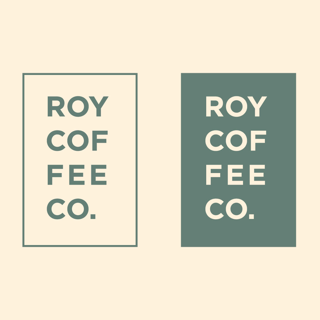 Roy Coffee Brand Identity Project